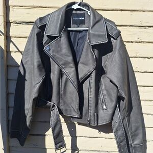 Fashion Nova Charcoal Jacket